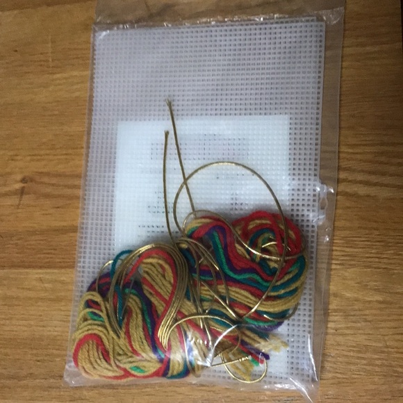 Stars of Promise plastic canvas needlecraft kit Christmas ornaments New - Picture 3 of 3